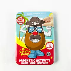 Mr Potato Head Magnetic Travel Activity Kit Metal Tin 16 Pieces