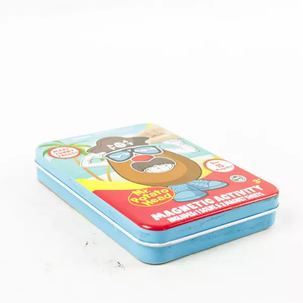 Mr Potato Head Magnetic Travel Activity Kit Metal Tin 16 Pieces