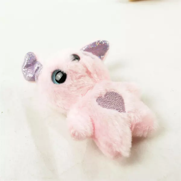 Lot of 4 Plush Toys Ice Cream Cone Gingerbread Pink Rabbit Toast