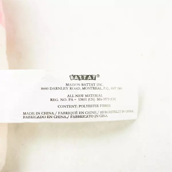 Lot of 4 Plush Toys Ice Cream Cone Gingerbread Pink Rabbit Toast