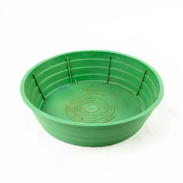 Green Plastic Christmas Tree Stand Basin Indoor Tree Holder 