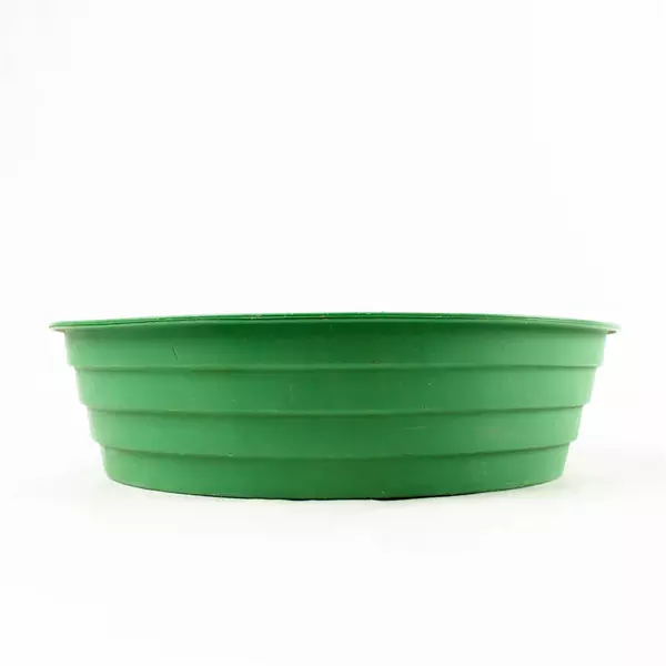 Green Plastic Christmas Tree Stand Basin Indoor Tree Holder 