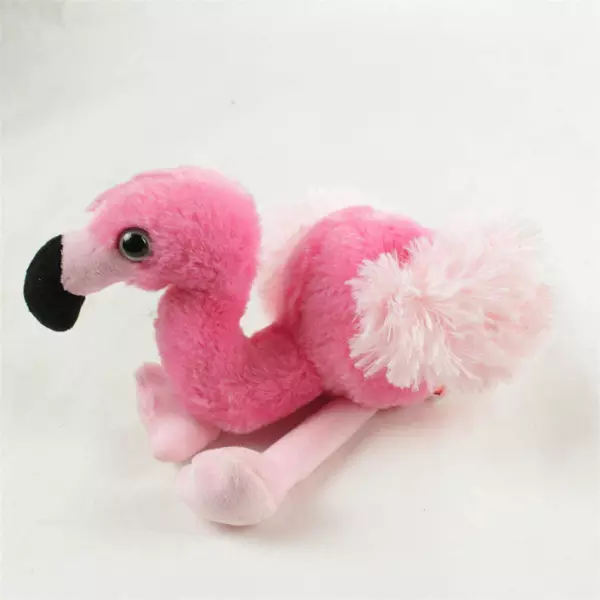 Wild Republic Realistic Pink Flamingo Plush Stuffed Animal 8.5in