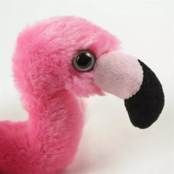 Wild Republic Realistic Pink Flamingo Plush Stuffed Animal 8.5in