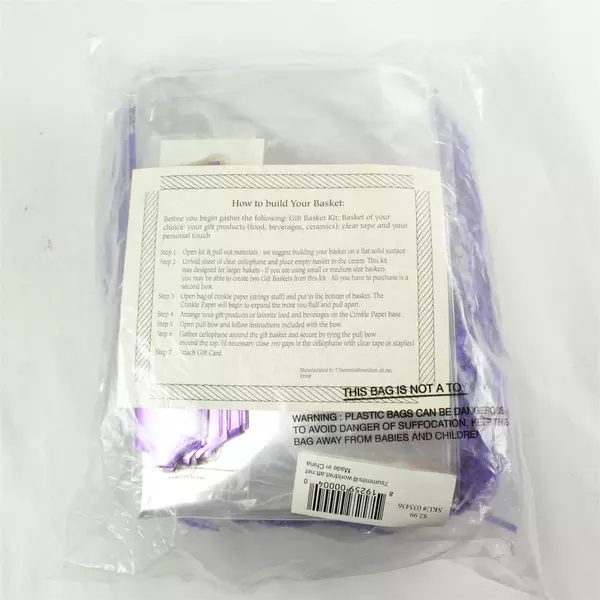 Make Your Own Gift Basket Kit DIY Craft Kit New Sealed