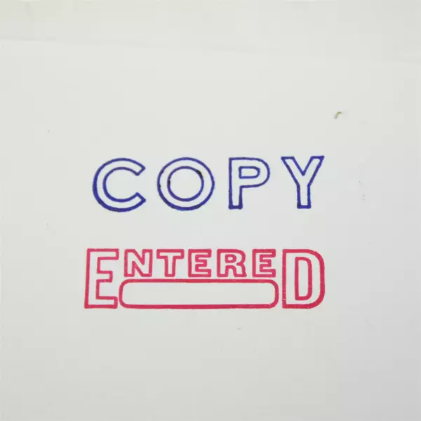 Mainstays Red Ballpoint Pens 10-Pack New Red Ink & 2 Office Stamps Copy Entered