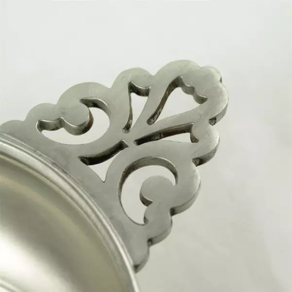 The Pewter Peddler Pewter Bowl 7x5 Vintage Decorative Serving Dish Used