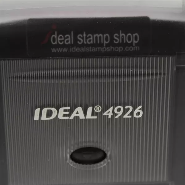 Ideal 4926 Past Due Notice Stamp Used Office Mailroom