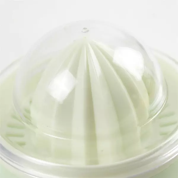 Manual Citrus Juicer Hand Press White & Green Compact