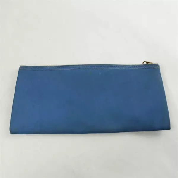 Vintage Pittsburgh National Bank Coin Deposit Case Bag 10.5 x 5 in