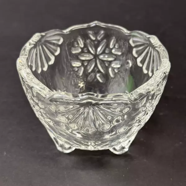 Mikasa Crystal Snowflake 3" Votive Candle Holder Germany SA 960/610