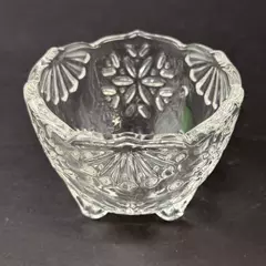 Mikasa Crystal Snowflake 3" Votive Candle Holder Germany SA 960/610