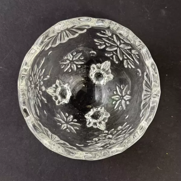 Mikasa Crystal Snowflake 3" Votive Candle Holder Germany SA 960/610