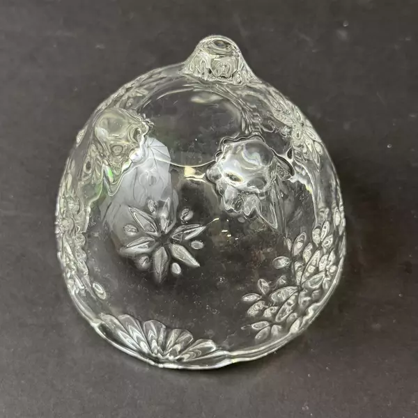 Mikasa Crystal Snowflake 3" Votive Candle Holder Germany SA 960/610