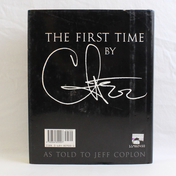 The First Time by Cher As Told to Jeff Coplon 1998 Hardcover Dust Jacket Good