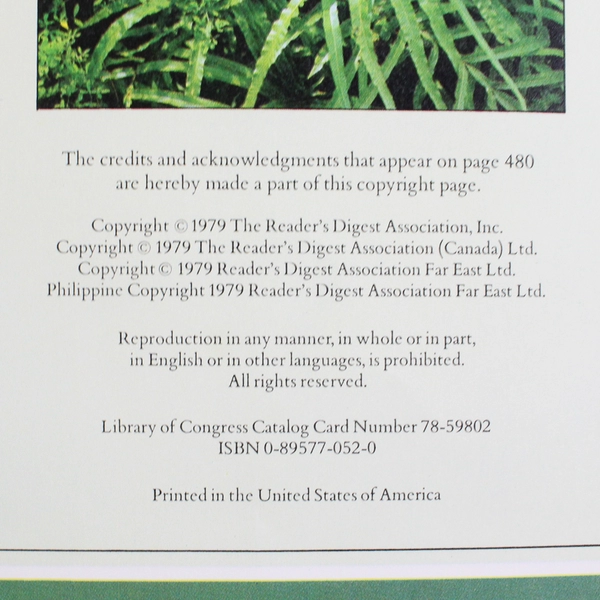 Vintage Reader's Digest Success With House Plants 1979 Hardcover Good