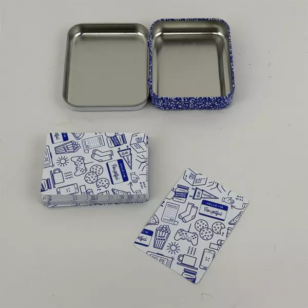 Wild + Wolf College Survival Illustrated Playing Cards W/ Collectible Tin