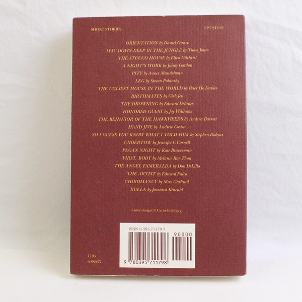 The Best American Short Stories 1995 Edited by Jane Smiley 1995 Paperback