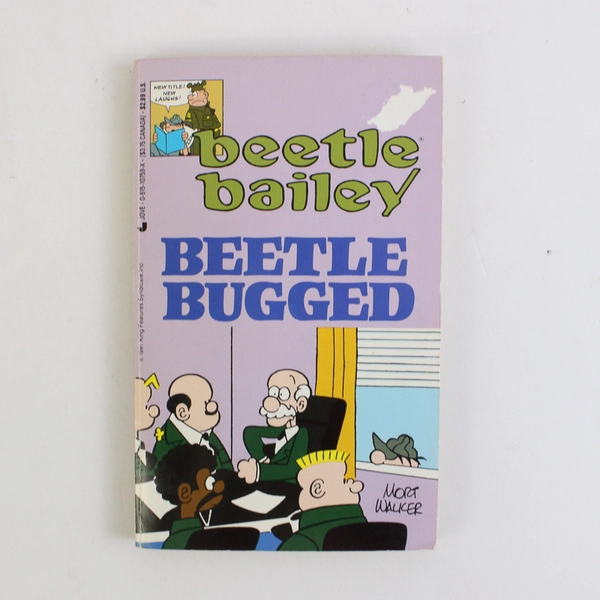 Beetle Bugged A Beetle Bailey Book by Mort Walker 1992 Paperback B&W Graphic Nov