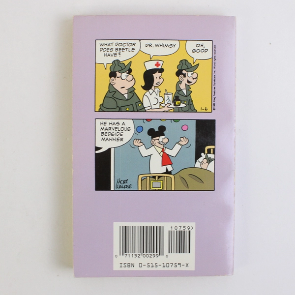 Beetle Bugged A Beetle Bailey Book by Mort Walker 1992 Paperback B&W Graphic Nov