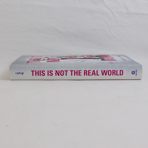 This Is Not the Real World By Anna Carey 2022 Hardcover Dust Jacket Good