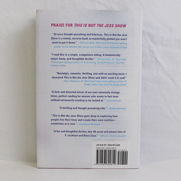 This Is Not the Real World By Anna Carey 2022 Hardcover Dust Jacket Good