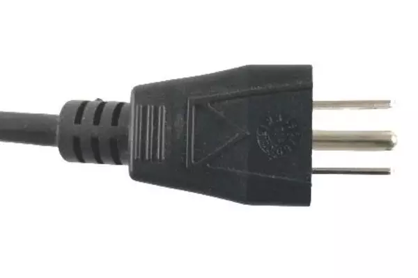 HP 121565-001 Power Cord 69" Black - Good Pre-Owned Condition