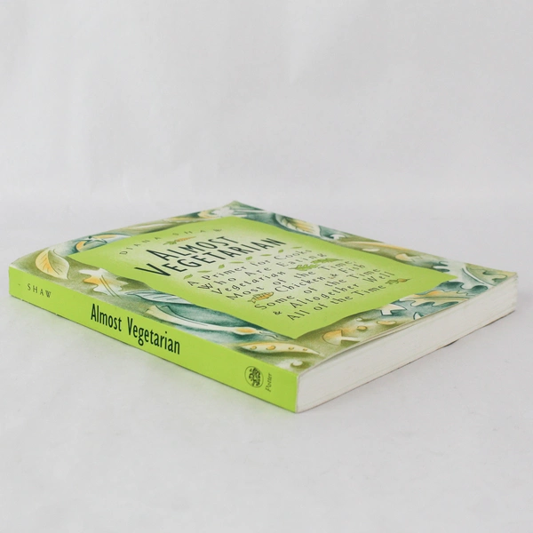 Almost Vegetarian Cookbook by Diana Shaw 1994 - Good Condition