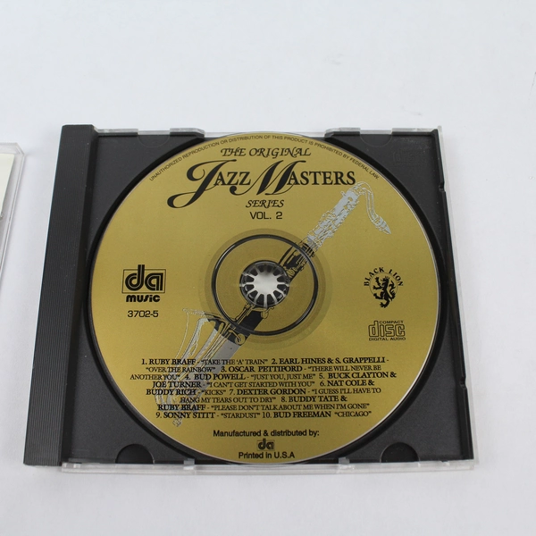 The Original Jazz Masters Series Volume 2 CD - Various Artists - Good Condition