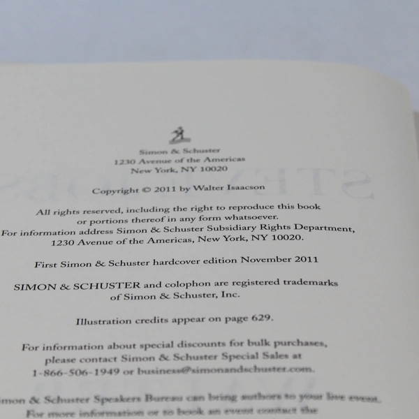 Steve Jobs: The Exclusive Biography by Walter Isaacson Hardcover 2011