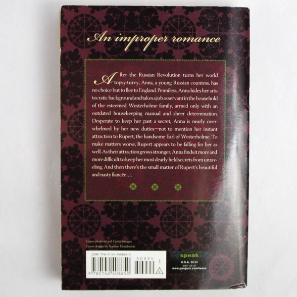 A Countess Below Stairs by Eva Ibbotson 2007 Format Paperback