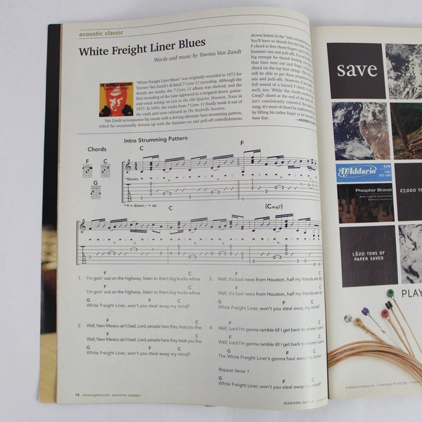 Lot Of 2 Acoustic Guitar Magazines Featuring Earl Klugh January 2009