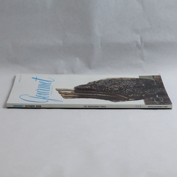 Gourmet Magazine The Magazine of Good Living October 2008 Vol 68 Issue 10