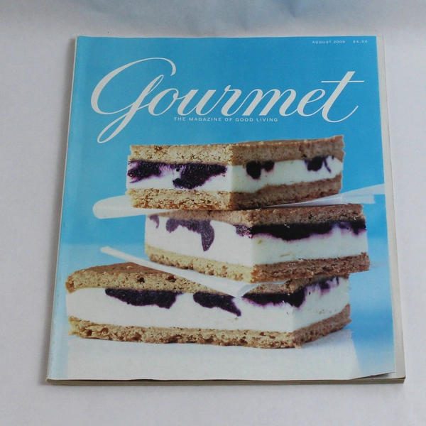 Gourmet Magazine The Magazine of Good Living August 2009 Vol 69 Issue 9