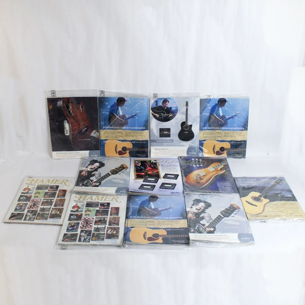 Lot Of 12 Guitar Player Magazine 2002 Complete Sealed in Plastic Except August