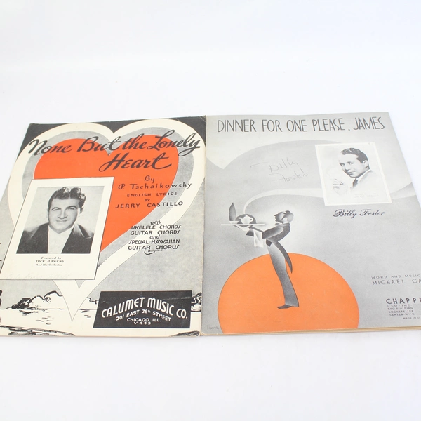 Vintage Lot Of 4 Sheet Music 1935 One Night In Monte Carlo Clouds