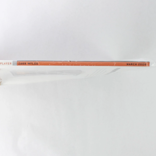 Vintage Guitar Player Magazine Zakk Wylde March 2004 Sealed Plastic