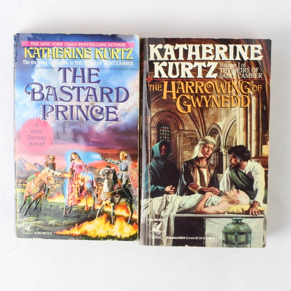 Vtg Lot of 2 Katherine Kurtz Novels Vol I III The Heirs of Saint Camber Series 