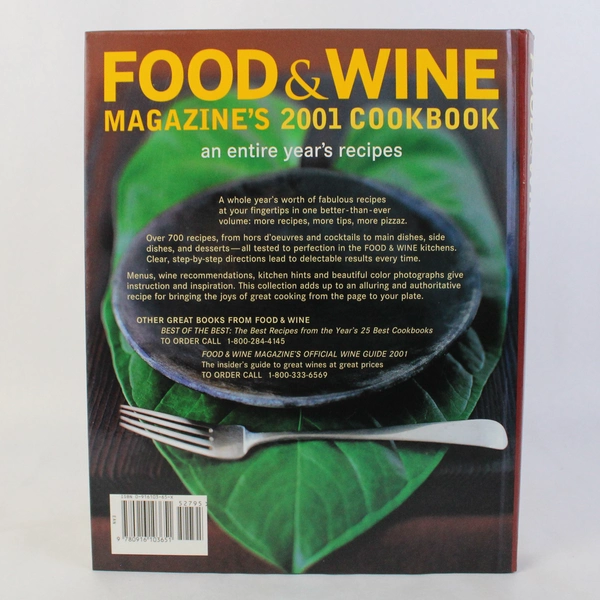 American Express Food & Wine Magazine's 2001 Cookbook Hardcover