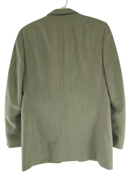 Vintage Raffaello C Casanova SF Men's Suit Jacket Gray Size 44R Wool Dry Clean