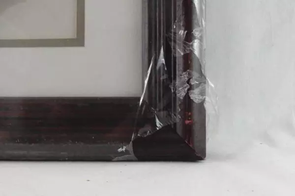 Framed Purple Calla Lily Art Print Cherry Wood Frame 22.5x18.5in Factory Sealed