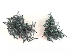 Lot of 2 Pink String Lights with 200 Mini Bulbs for Christmas & Halloween