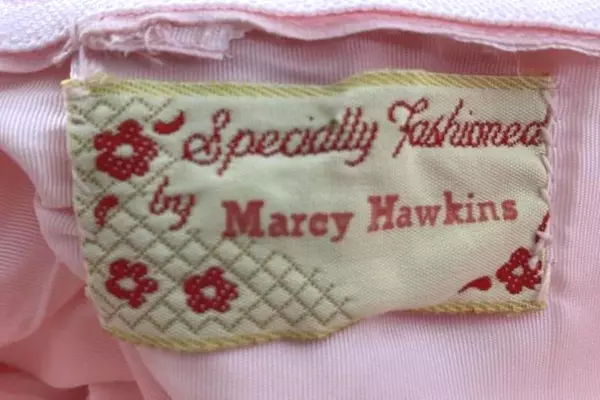 Vtg Marcy Hawkins Pink Strapless Maxi Dress Size M Formal Evening Wear