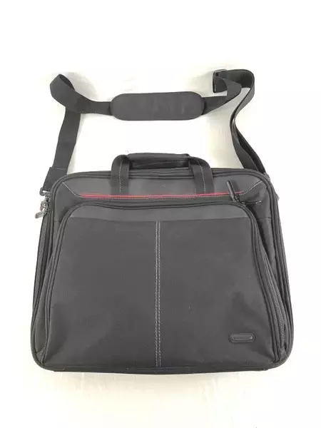 Targus Laptop Bag Black Double Handle Shoulder Strap Luggage Carry On Travel