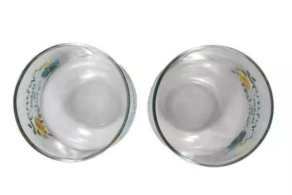 Lot of 2 Handpainted Spring Makes Me Smile Stemless Tumblers