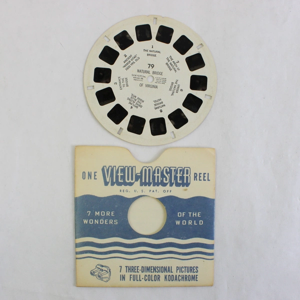 Lot of 2 View-Master Virginia Reels 1950 Vintage 79 and 261