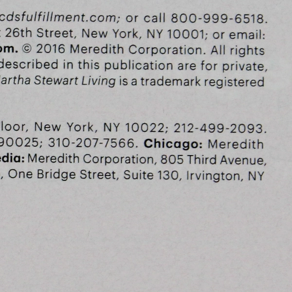 Martha Stewart Living Magazine February 2016 Share the Love