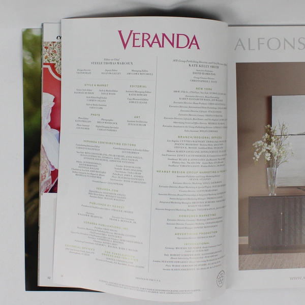 Veranda Magazine March/April 2019 Features Enchanting Gardens Around the World