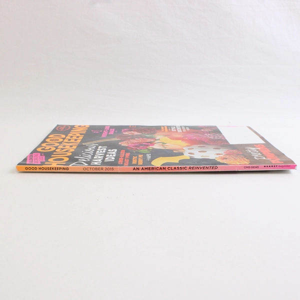 Good Housekeeping Magazine October 2015 Featuring Delicious Harvest Ideas