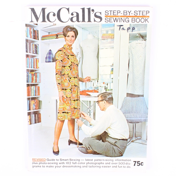 Vintage McCall's Step-by-Step Sewing Book 1967 Paperback Revised